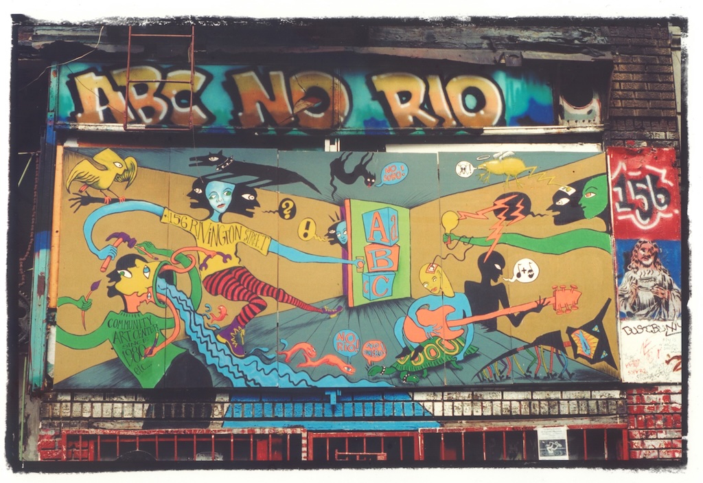 A mural from the old ABC No Rio building.